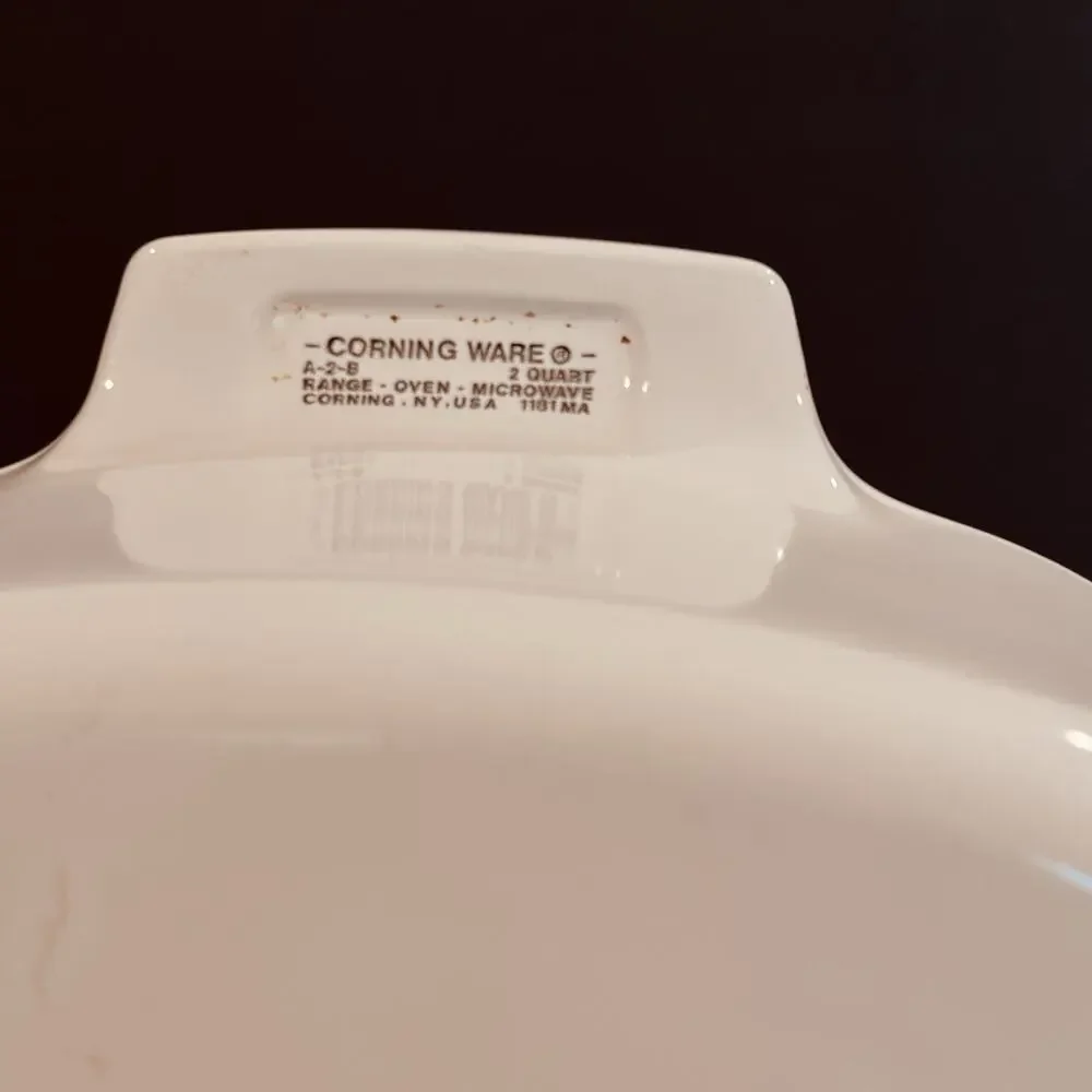 Vintage Corning Ware Spice of Life La Marjolaine A-2-B 2 Qt w/Pyrex Lid